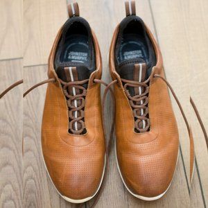 Johnston & Murphy Mens XC4 Prentiss U-Throat Leather Shoes WIDE